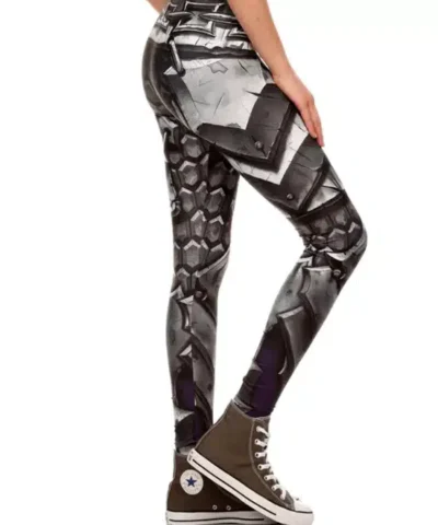 Women's Robot 3D Print Leggings
