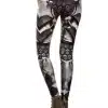 Women's Robot 3D Print Leggings