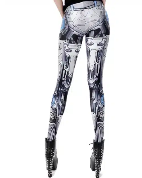 Women's Robot 3D Print Leggings