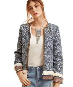 Women's Long Sleeve Elegant Boho Jacket
