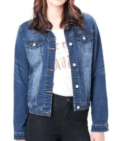Women's Amelia Denim Jacket. Plus Size
