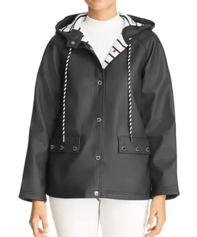 Snap Front Rain Jacket