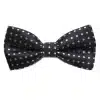 Men's Pindot Silk Pre-Tied Bow Tie