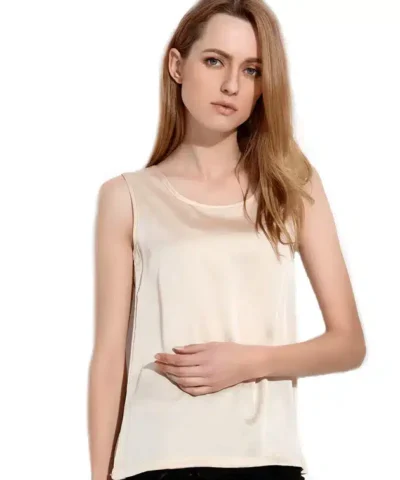 Women's Summer Vest Silk Tops