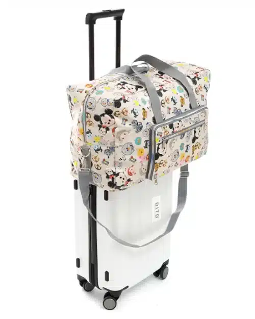 Multicolor Animal Graphic Print Foldable Large Travel Bag