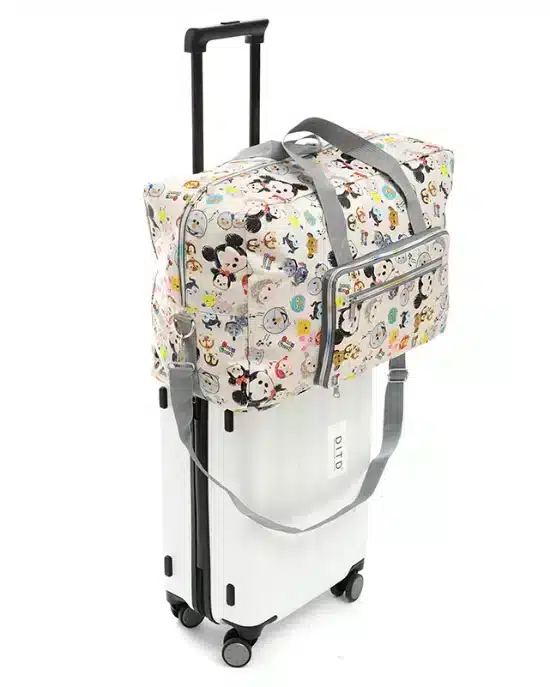 Multi Graphic Print Foldable Large Travel Bag