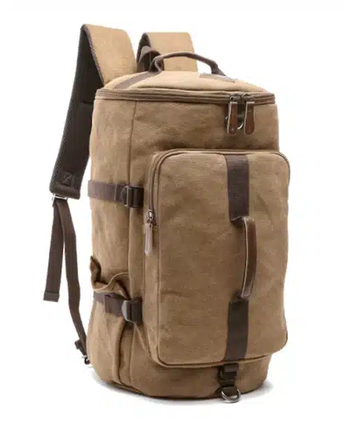 Men's Canvas Travel Backpack Duffel