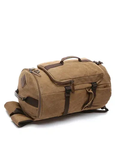 Men's Canvas Travel Backpack Duffel