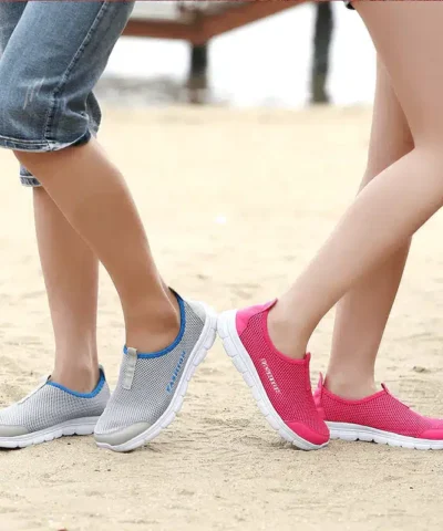 Men's Casual Air Mesh Lightweight Breathable Slip-On Flats