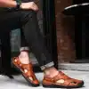 Men's Leather Classic Roman Sandals