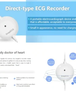 Pelvifine Portable Mini Wearable electrocardiogram ECG Monitor