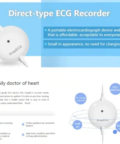 Pelvifine Portable Mini Wearable electrocardiogram ECG Monitor