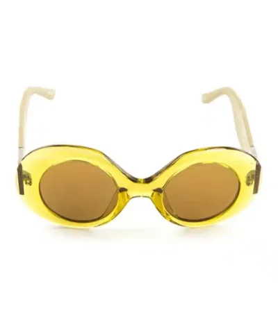 Linda Farrow Women's Round Sunglasses