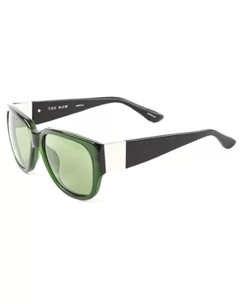 Linda Farrow ROW502C5 Sunglasses Bottle Green