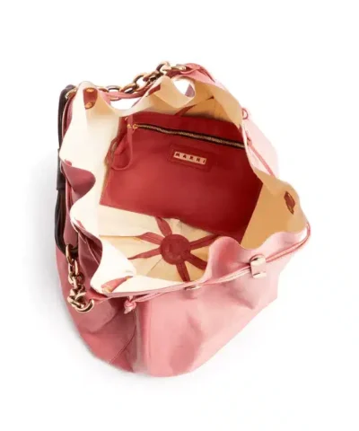 Marni Bindle Medium Leather Shoulder Bag