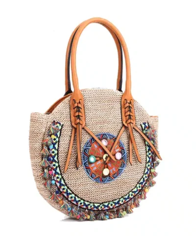 Women's Straw Boho Ethnic Totes