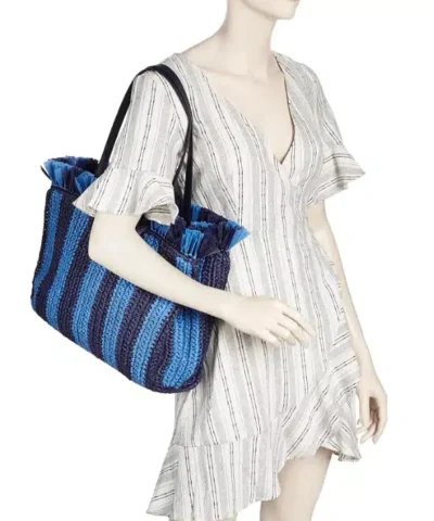 kate spade new york Large Raffia Tote