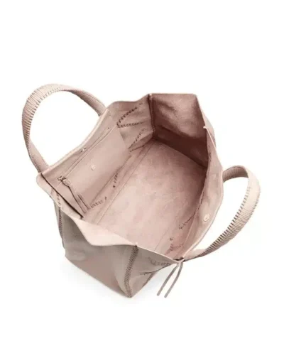 Callista Iconic Cross-Stitch Leather Tote