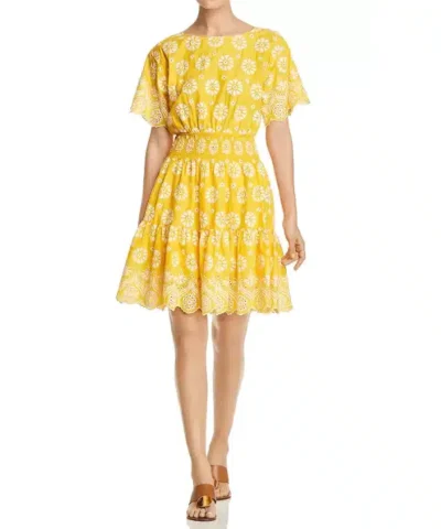 Tory Burch Embroidered Eyelet Dress
