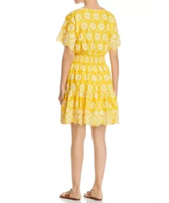 Tory Burch Embroidered Eyelet Dress