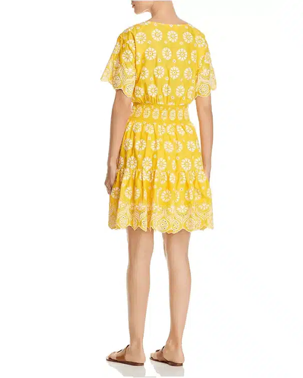 Tory Burch Embroidered Eyelet Dress