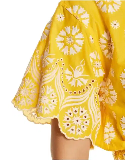 Tory Burch Embroidered Eyelet Dress