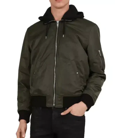 The Kooples Vintage Bomber Jacket