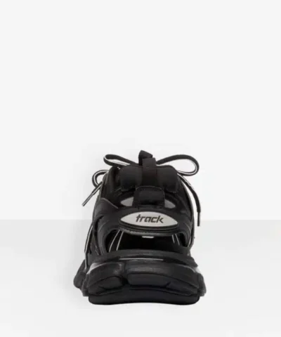 Balenciaga Men's Track Sneakers, Black