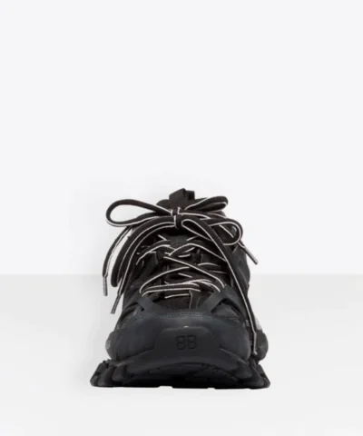 Balenciaga Men's Track Sneakers, Black