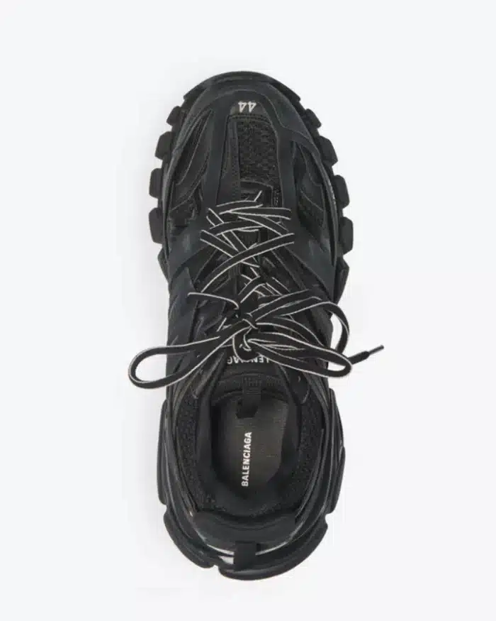 Balenciaga Men's Track Sneakers, Black