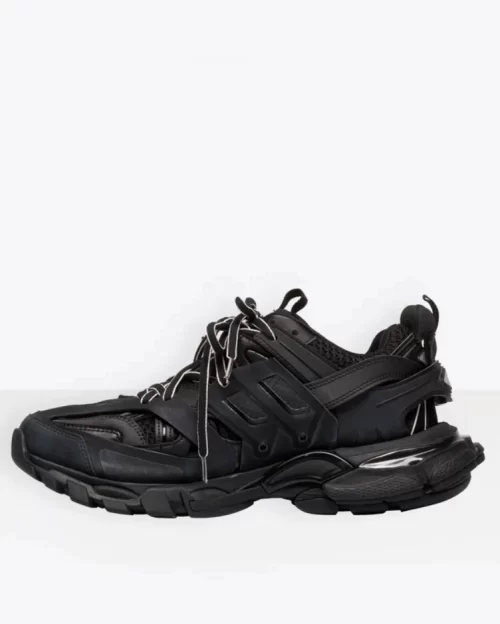 Balenciaga Men's Track Sneakers, Black