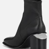 Alexander Wang Anna Stretch-Leather Ankle Boots