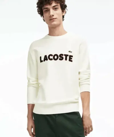 Lacoste Crew Neck Cotton Sweater