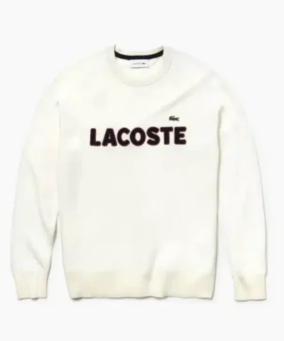 Lacoste Crew Neck Cotton Sweater