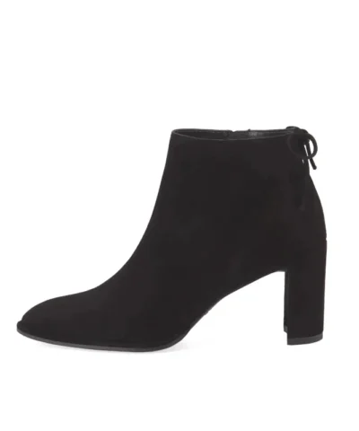 Stuart Weitzman Lofty Suede Pointed-Toe Booties