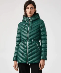 Mackage Tara lightweight down jacket with drawcord waist