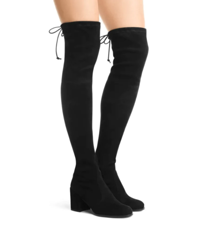 Stuart Weitzman Tieland Suede Over-the-Knee Boot