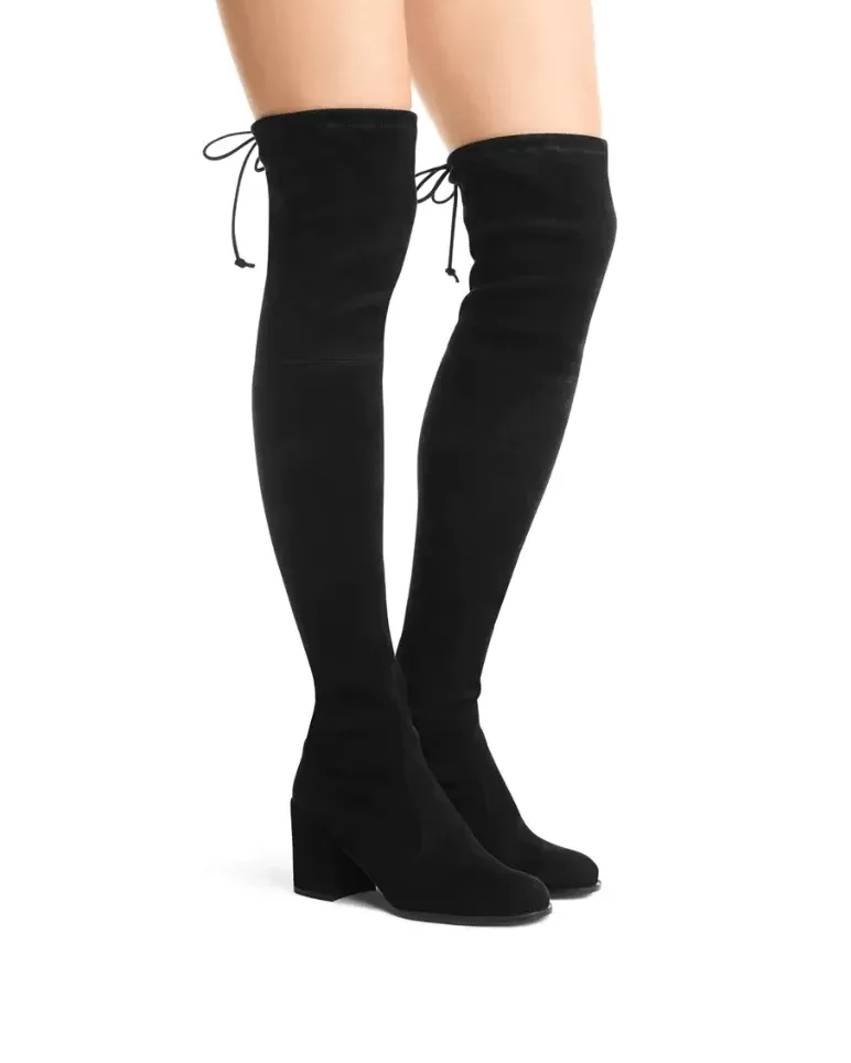 Stuart Weitzman Tieland Suede Over-the-Knee Boot
