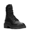 Ash Lace-Up Combat Boots