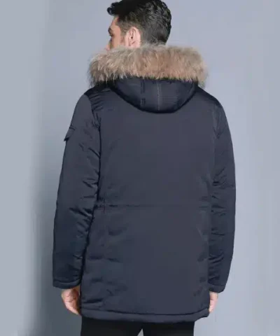 Ice Bear Man's Arctic With Fur-Trim Down Parka