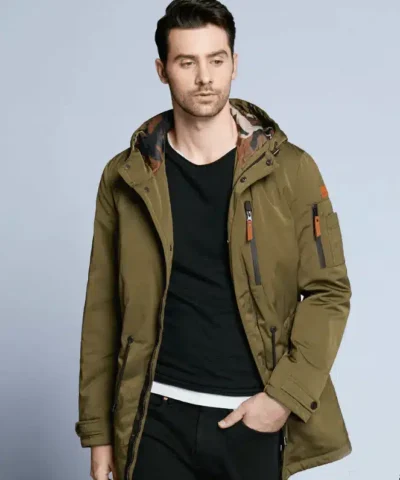 Ice Bear  Oversized Hooded Parka