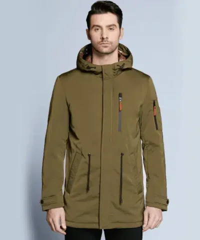 Ice Bear  Oversized Hooded Parka
