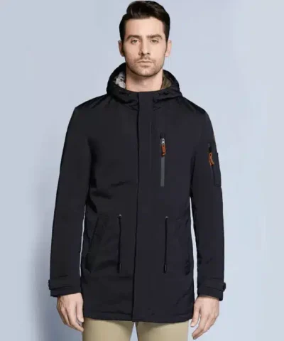 Ice Bear  Oversized Hooded Parka