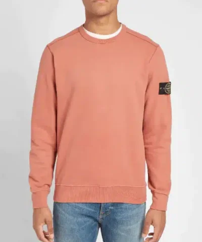 Stone Island Garment Dyed Crew Sweatshirts