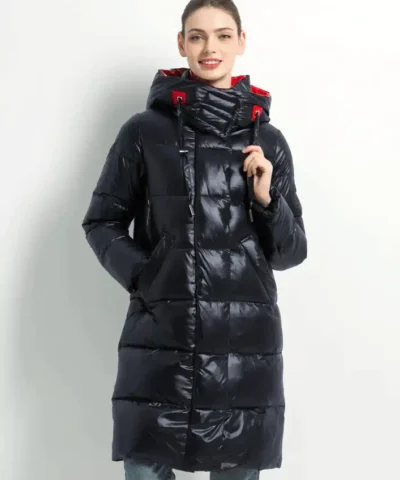 Ice Bear Hooded Casual Coat