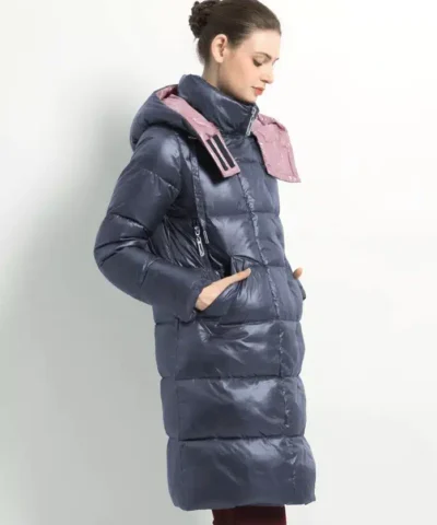 Ice Bear Hooded Casual Coat
