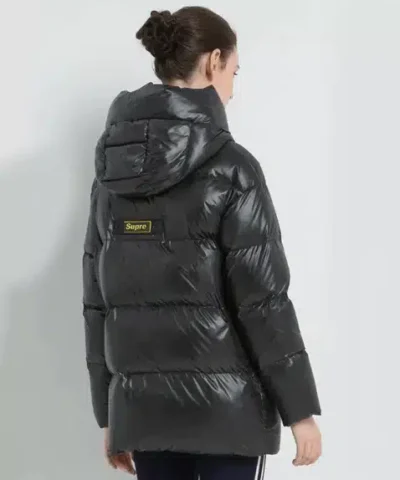 Ice Bear Hooded Casual Coat