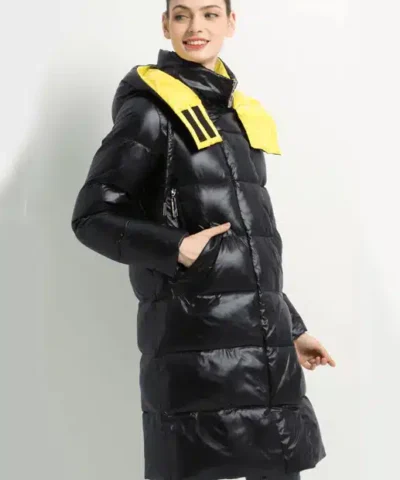 Ice Bear Hooded Casual Coat