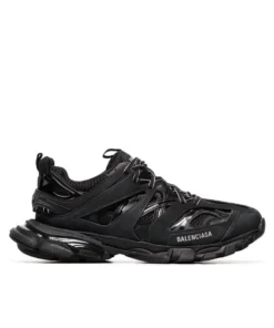 Balenciaga Men's Track Sneakers, Black