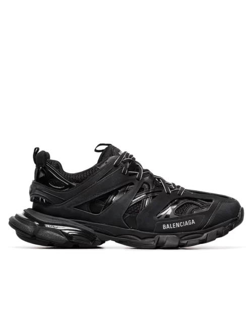 Balenciaga Men's Track Sneakers, Black